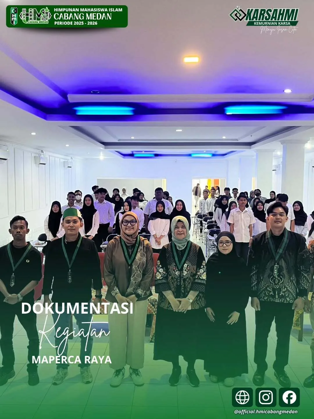  MAPERCA RAYA HMI Cabang Medan Periode 2025-2026